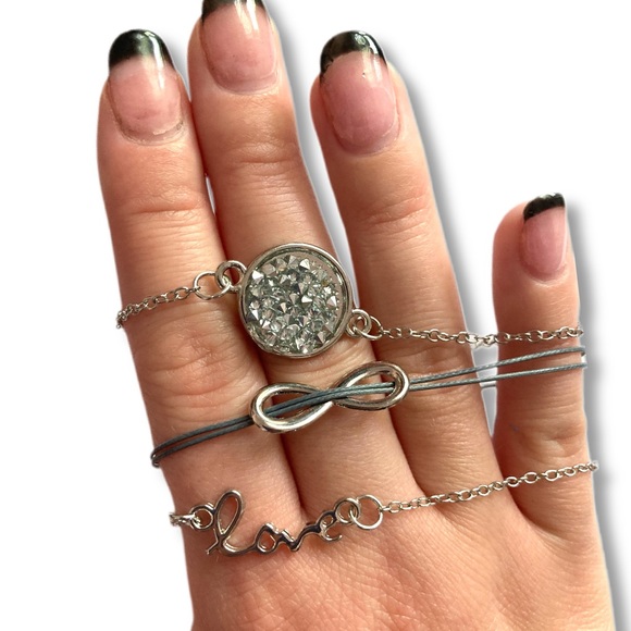 Jewelry - Bracelet Set ♾♥️ Love and Infinity